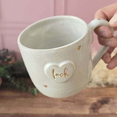 Tasse "Love But... Fuck !" - collection 💛(or fin)