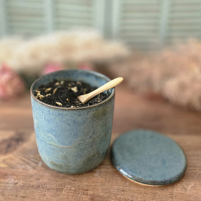 Pot en céramique – pour thé, sel...