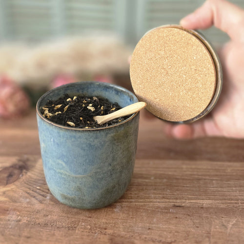 Pot en céramique – pour thé, sel...