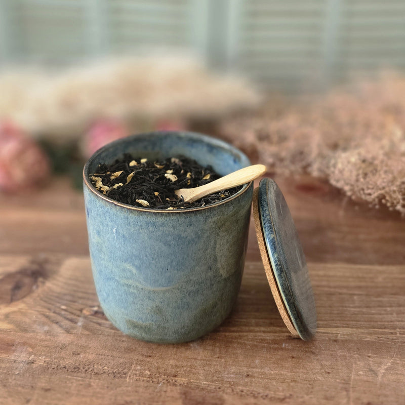Pot en céramique – pour thé, sel...