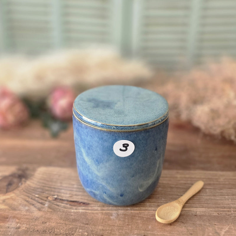 Pot en céramique – pour thé, sel...