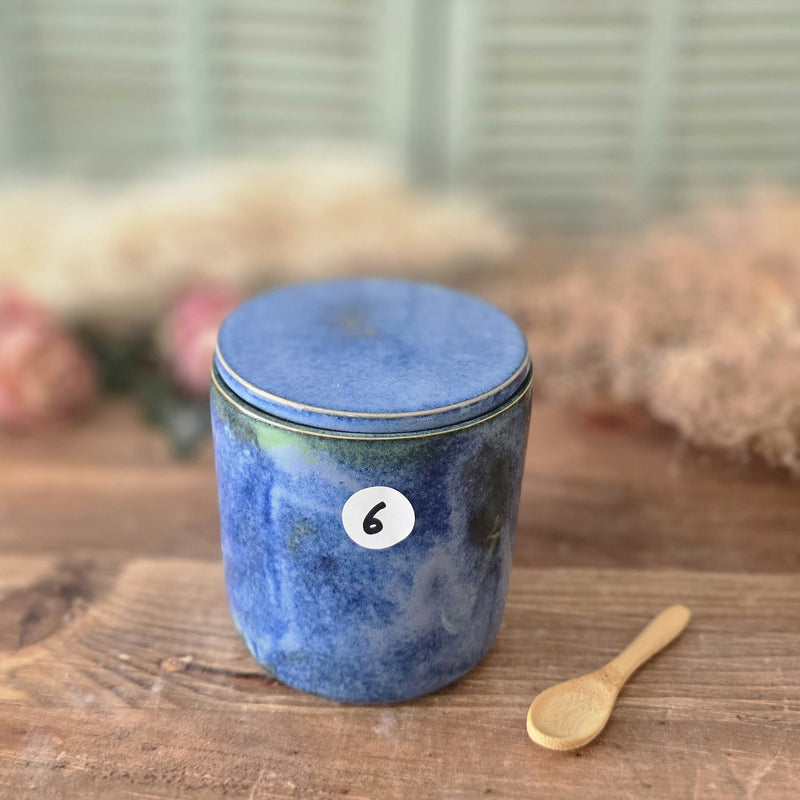 Pot en céramique – pour thé, sel...