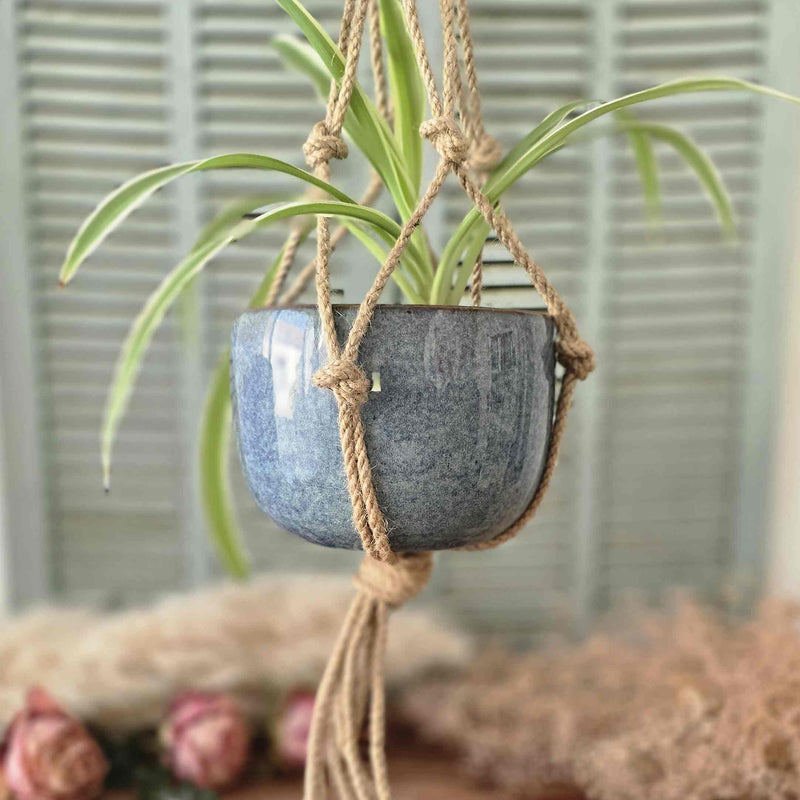 Suspension macramé - collection Embruns