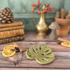 Porte-savon "Feuille Sauvage"