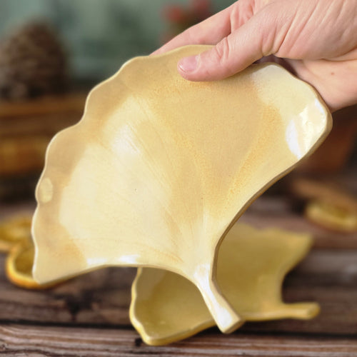 Coupelle / Vide-poche “Feuille de Ginkgo”