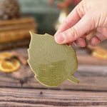 Sous-tasse / déco murale  "Souffle de Feuille"