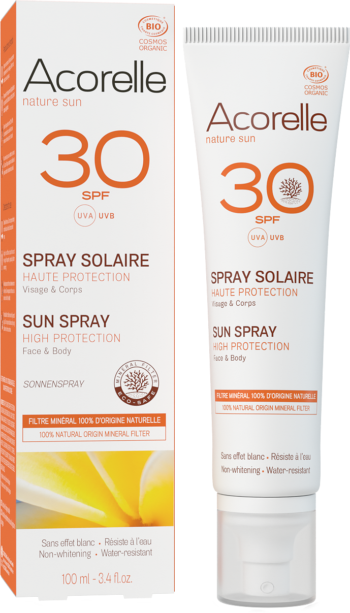 Spray Solaire SPF30 BIO Certifié