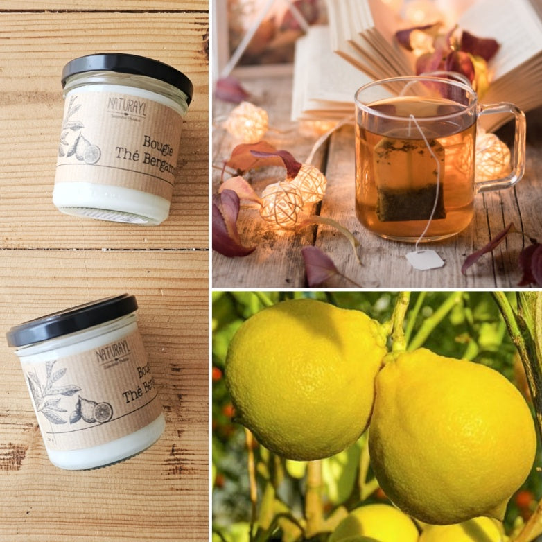 Bougie "Thé Bergamote" - PRIX PROS