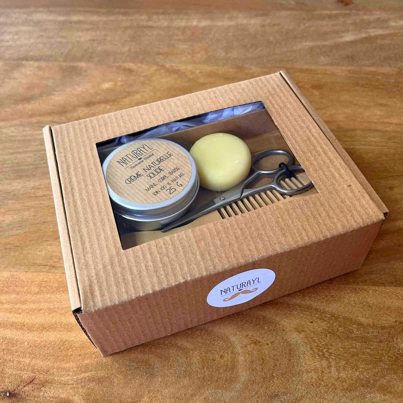 Coffret "Soin Barbe & Peau" – Élégance au Naturel