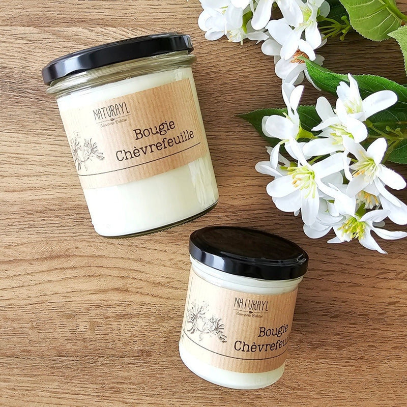 Bougie "Chèvrefeuille"